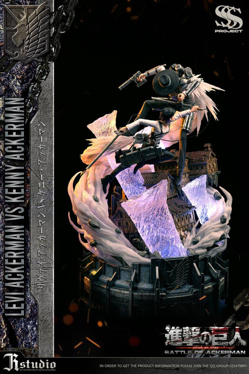 FIGURINE LIVAI VS KENNY SHINGEKI NO KYOJIN