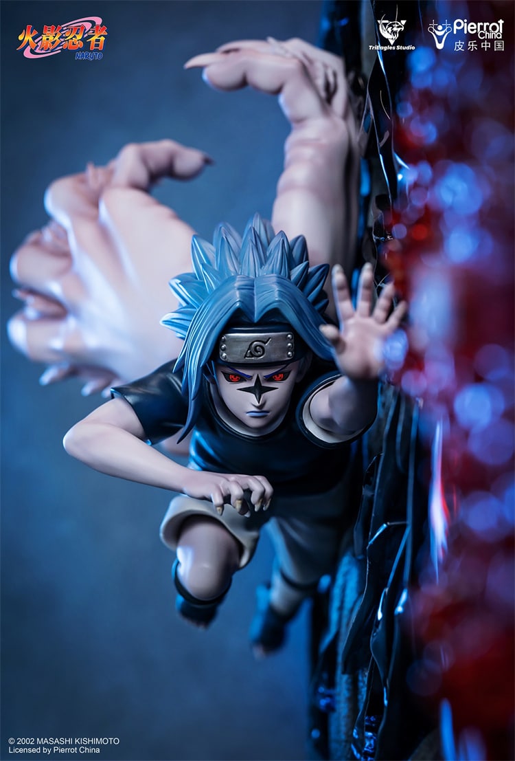 Figurine Naruto Uzumaki et Sasuke Uchiha