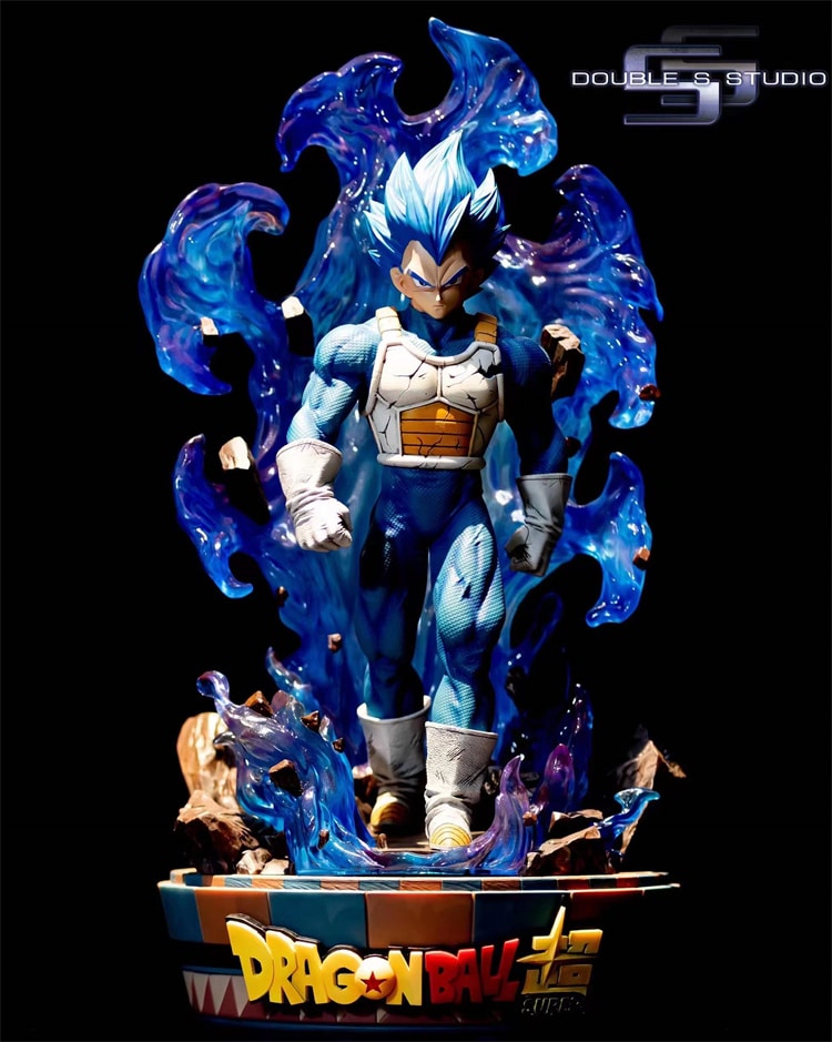 FIGURINE VEGETA BLUE DRAGON BALL SUPER: Figurine Anime - figureanimee