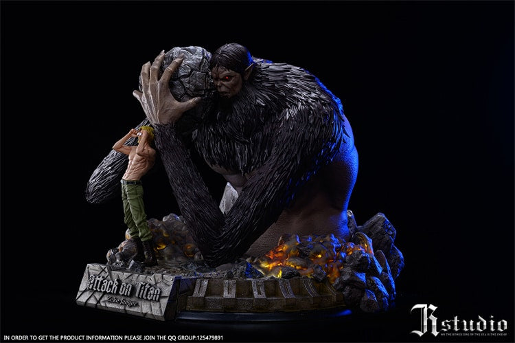 FIGURINE SIEG BESTIAL ATTAQUE DES TITAN