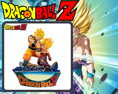 FIGURINE GOKU ET GOHAN DRAGON BALL Z