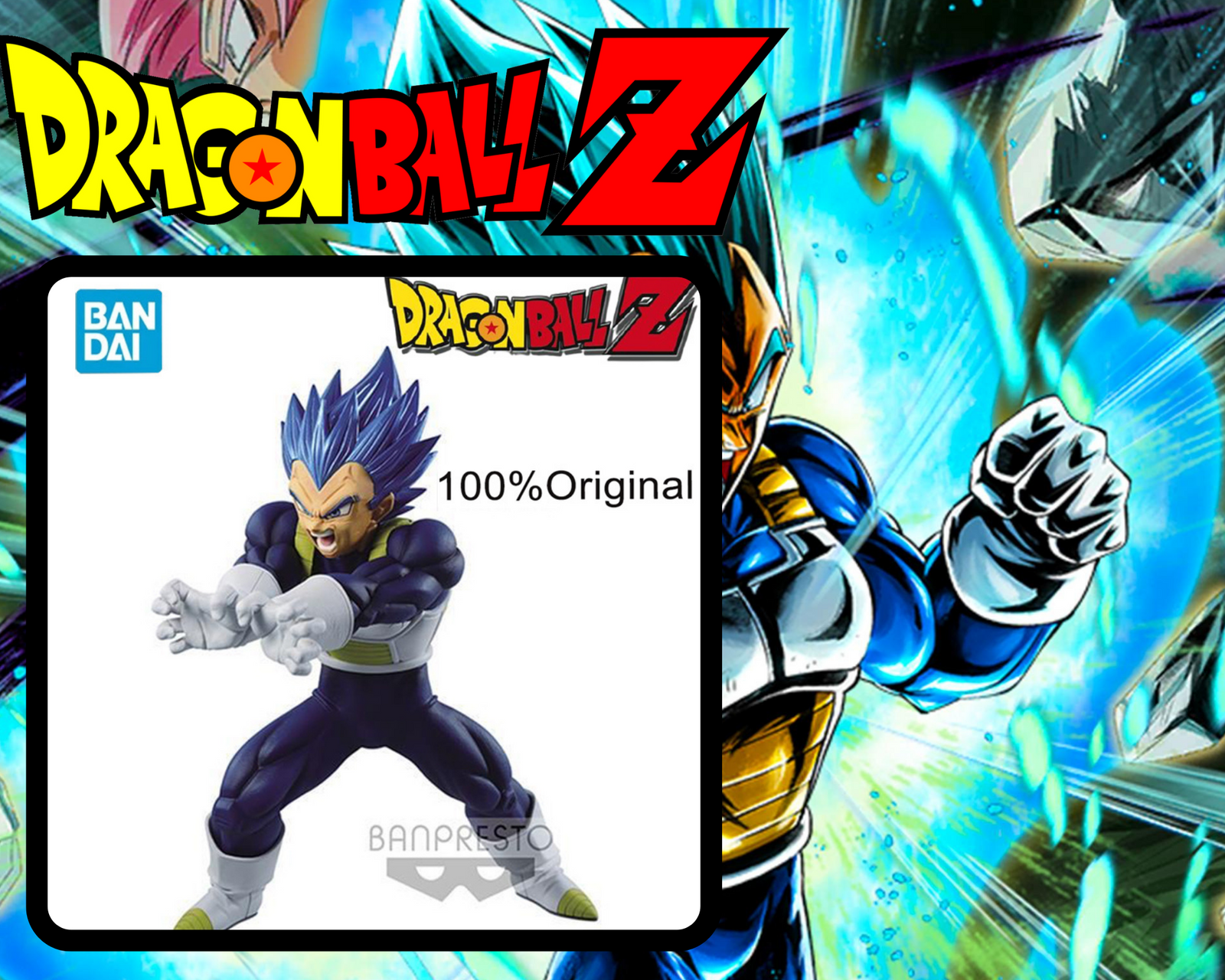 FIGURINE VEGETA SUPER SAIYAN BLEU PVC DBS