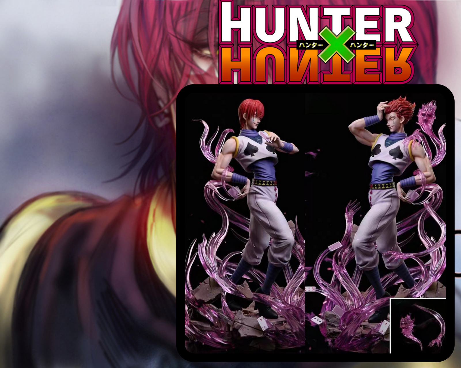 FIGUIRNE HISOKA MORROW PVC HUNTER X HUNTER